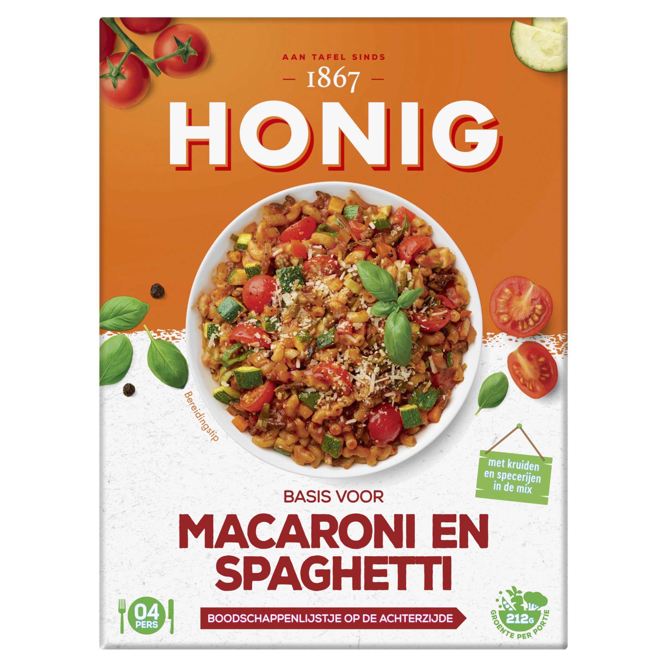 Mix voor macaroni en spaghetti