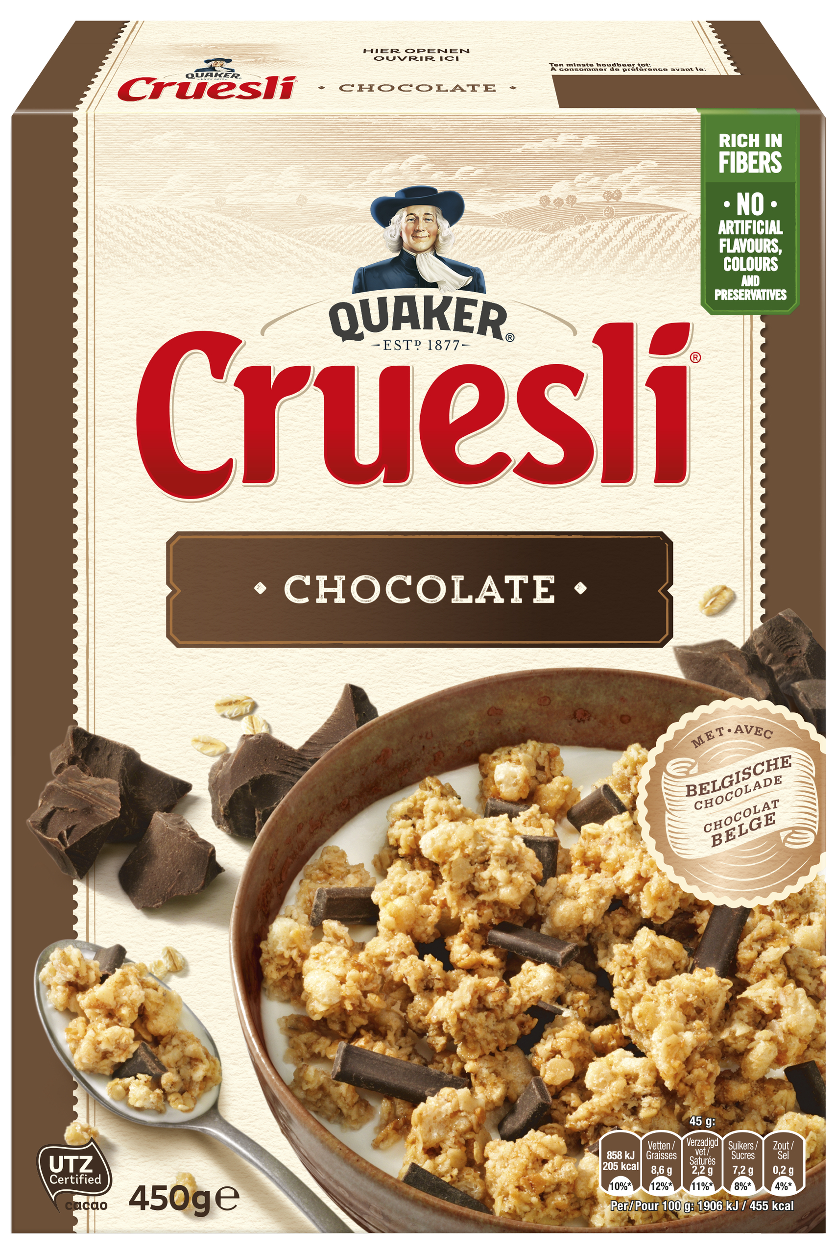 Cruesli chocolade