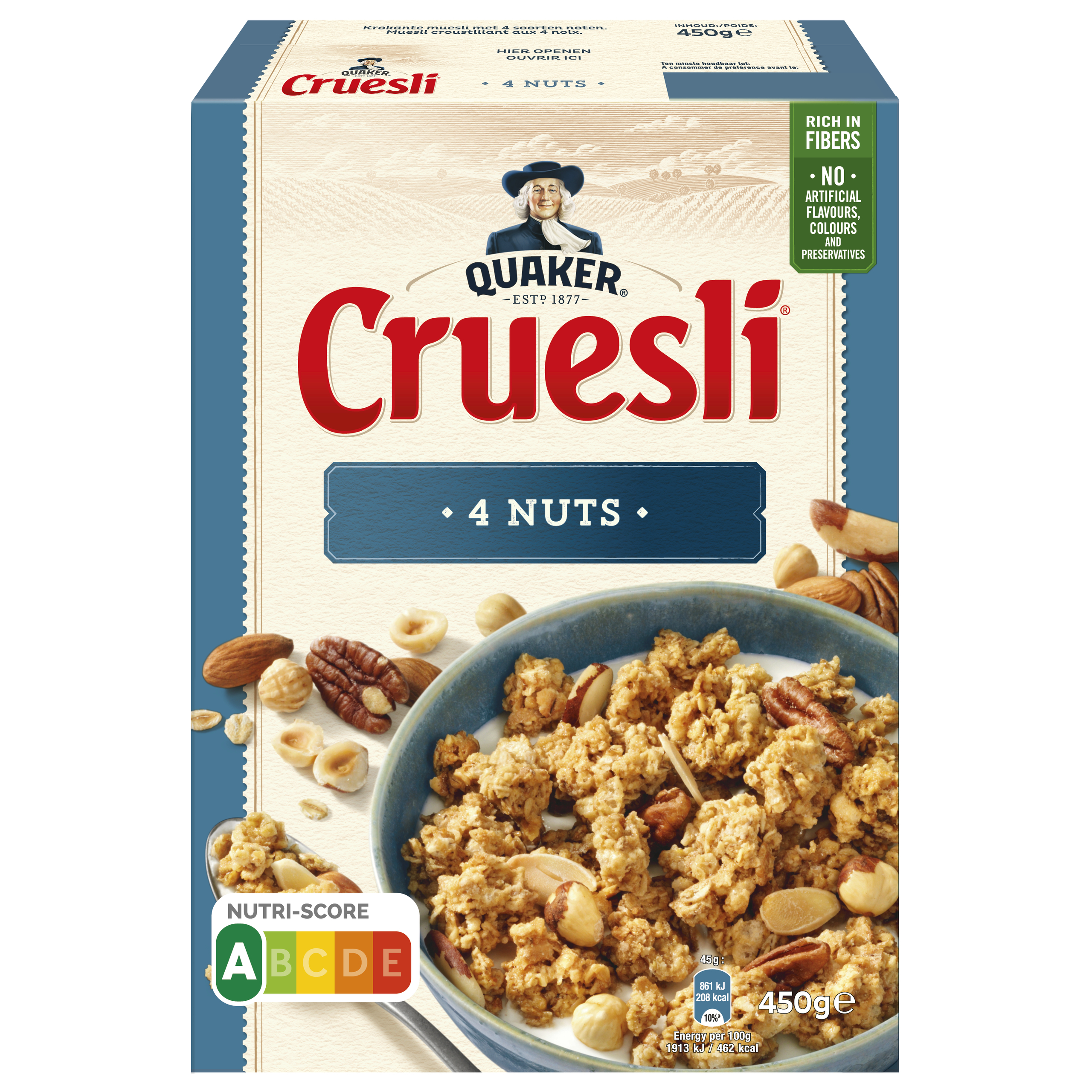 Cruesli 4 noten