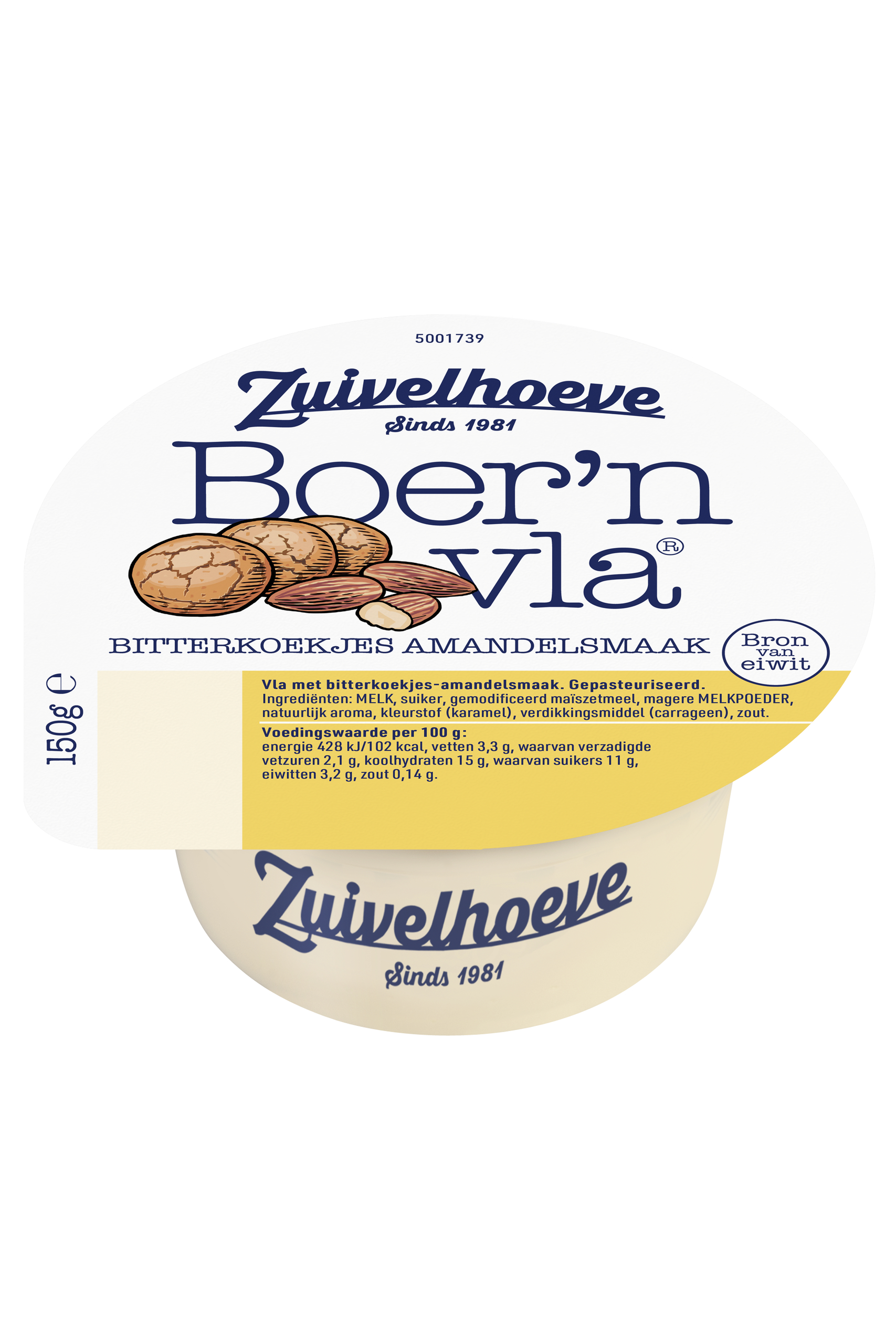 Boer'n vla bitterkoekjes-amandel