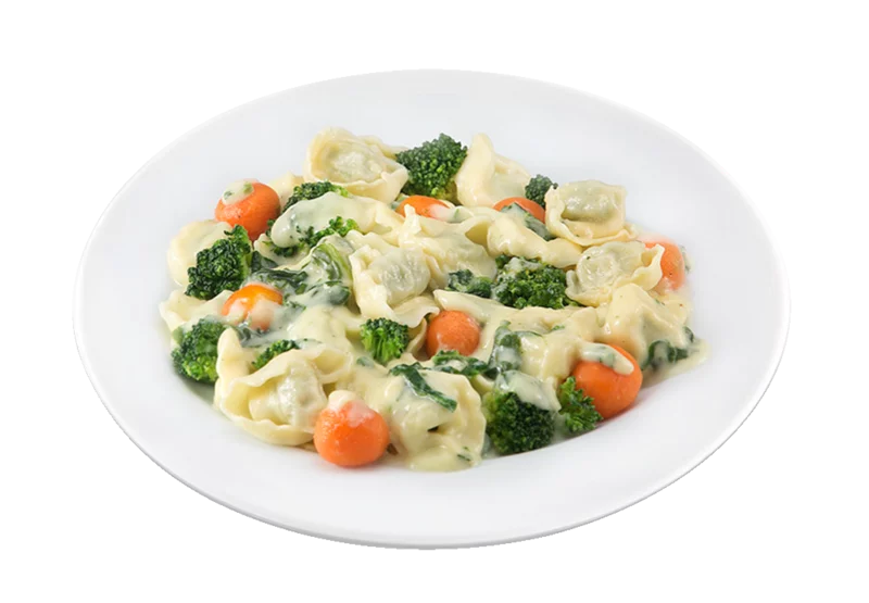 Pastaschotel met gevulde tortellini